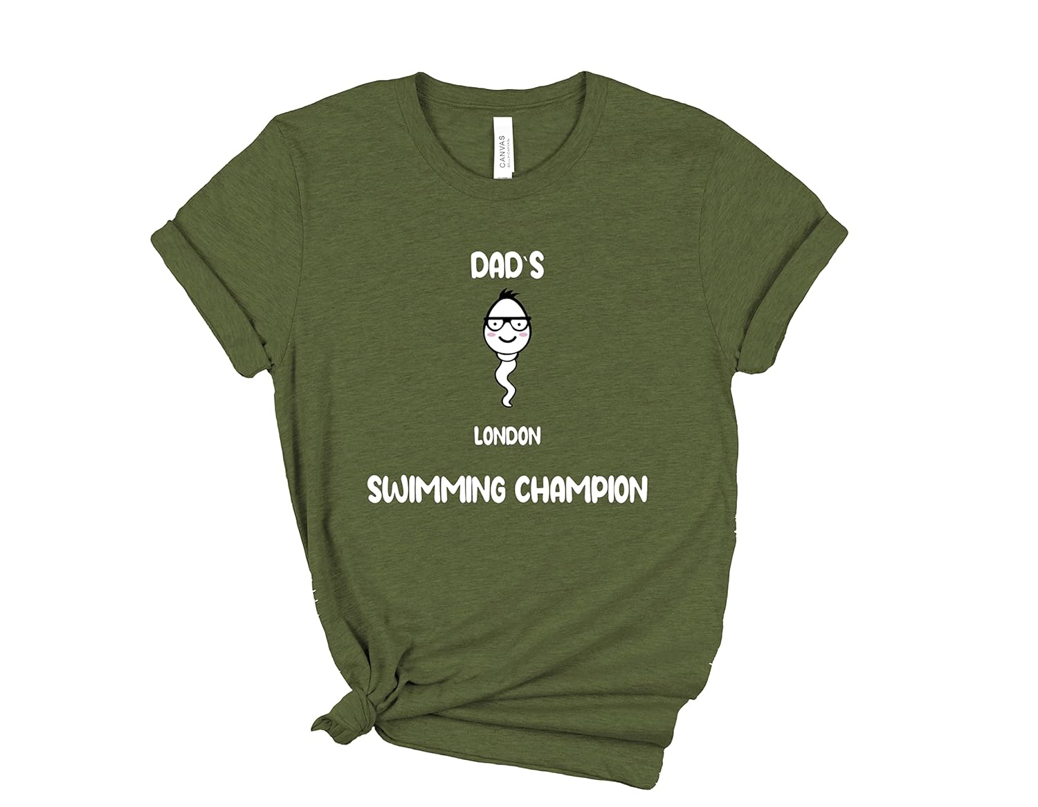 Custom Dad Shirts, Best Fathers Day Gifts From Kids, Dads Swimming Champions, Custom Fathers Day Gifts From Son and Daughter, Personalized Dad and