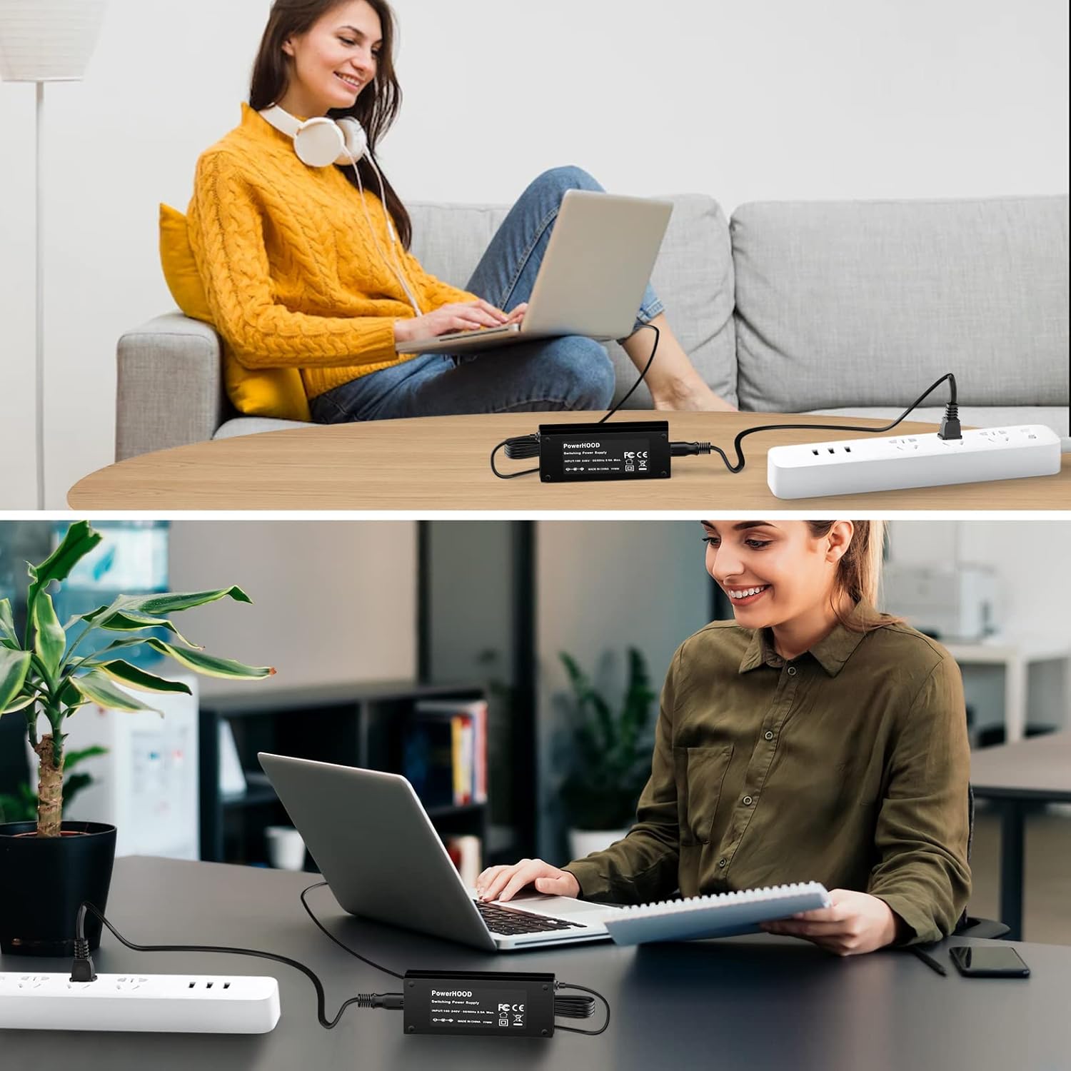 Adaptador de CA de 45 W, 19.5 V, 2.31 A, cargador HP compatible con HP Pavilion 11 13 15 HP elitebook Folio 1040 g1 HP touchsmart 11 13 15 cable de