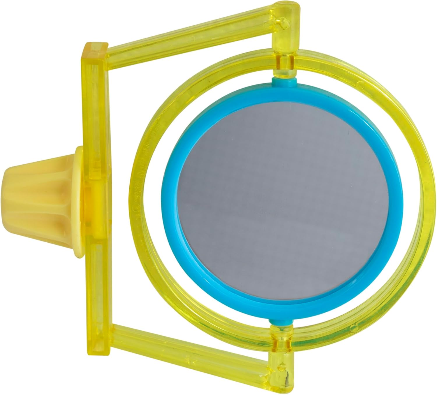 JW Pet Company Activitoy – Juguete para pájaros pequeños de doble eje, los colores varían