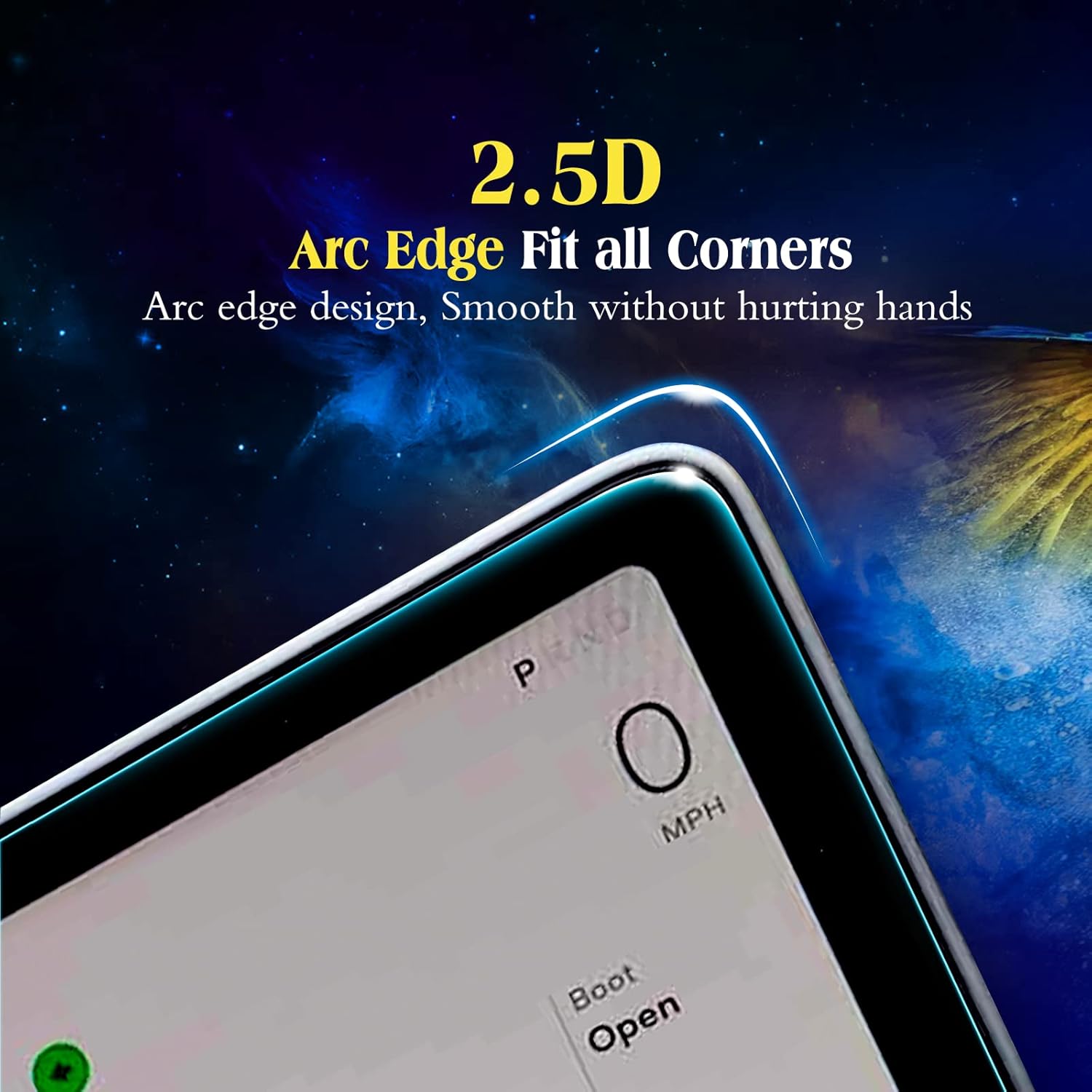 EUEKY 2018-2023 Jeep Wrangler-JL Protector de pantalla para Jeep Gladiator JT 2020-2023 Vidrio templado 2023-2013 Dodge Ram 1500 Protector de