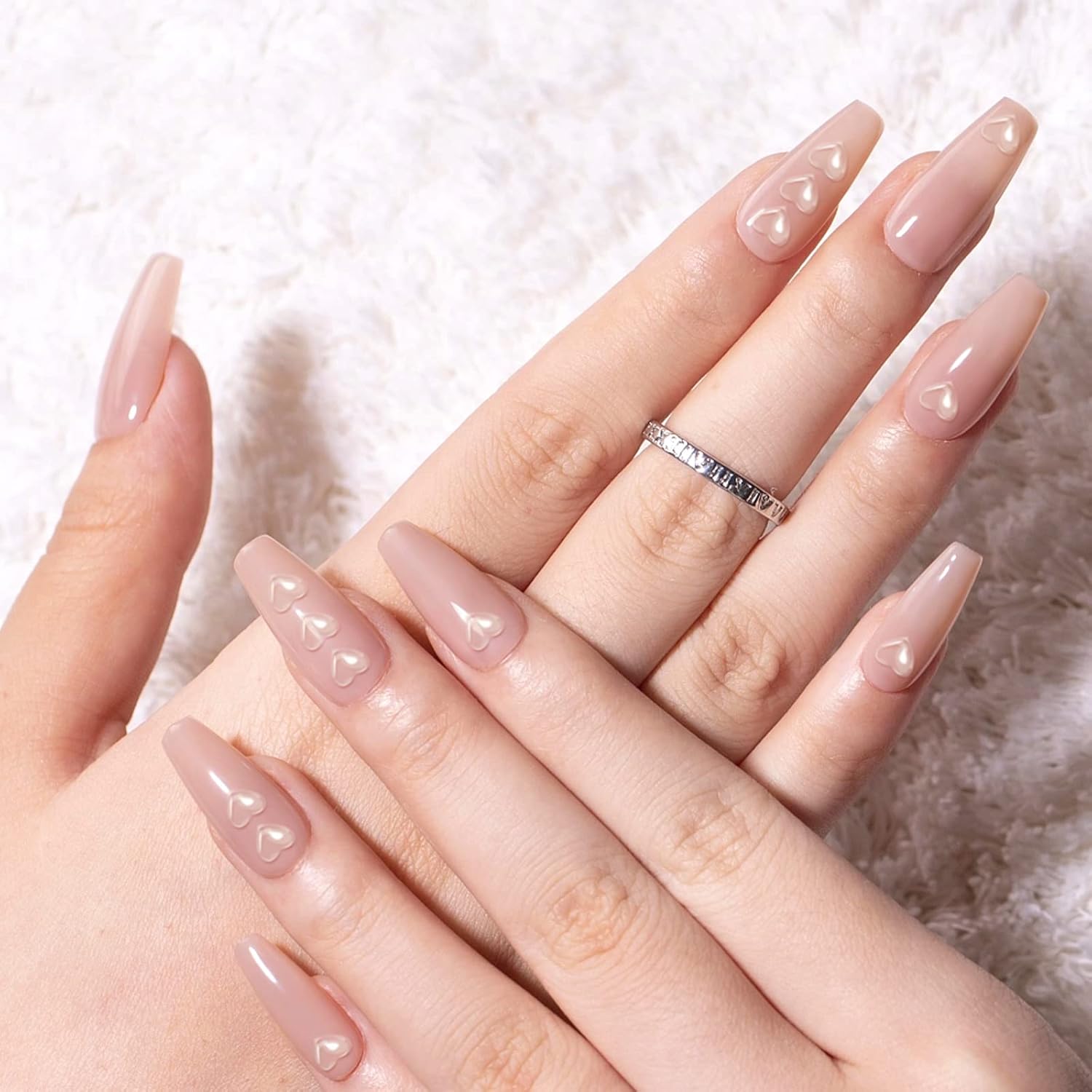200 dijes de arte de uñas de corazón transparente, diamantes de imitación de corazón 3D de tamaño mixto para uñas, gemas de corazón para uñas
