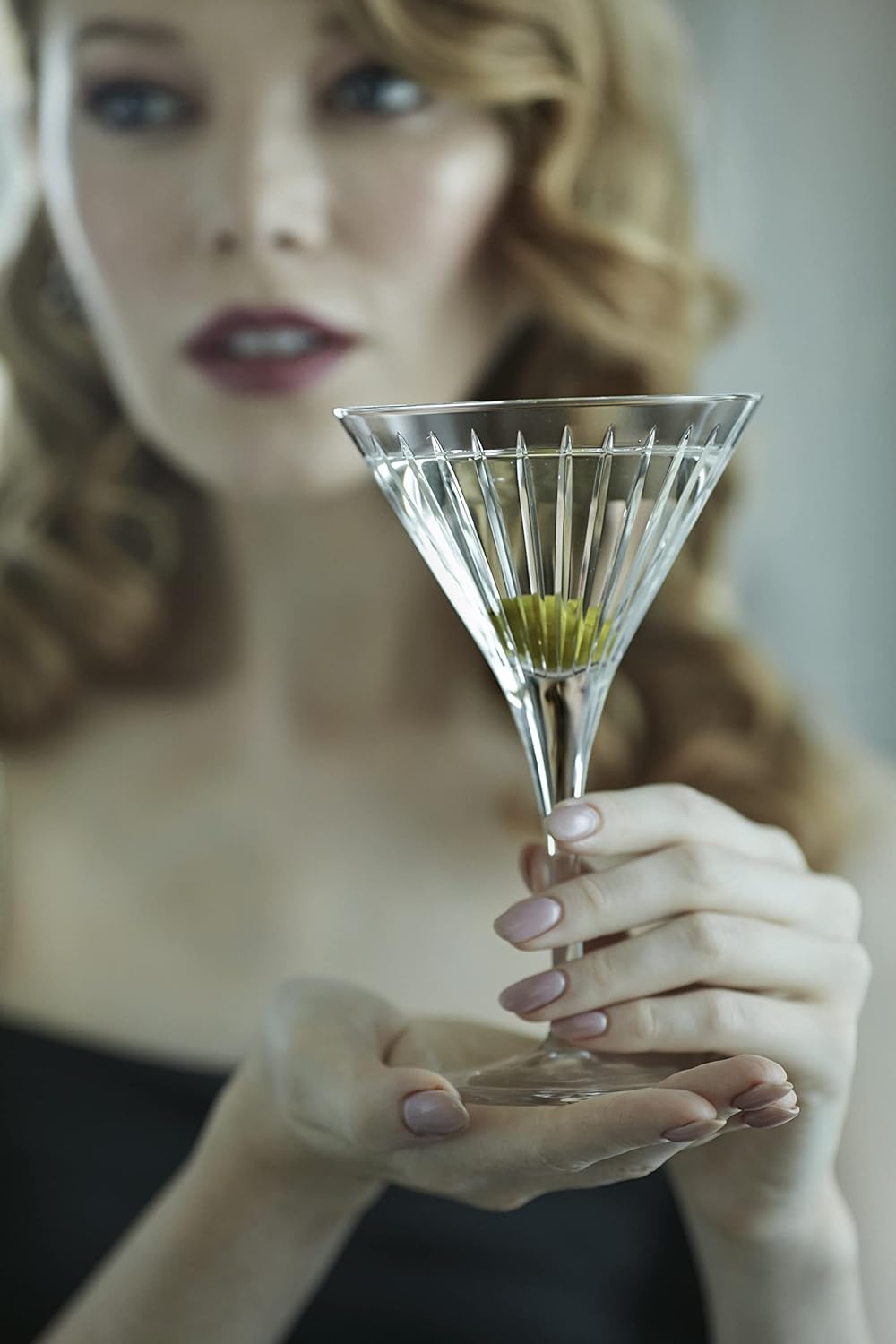 Juego de vasos de Martini para cóctel, juego de cristalería de alta calidad, para bar Martini, Cosmopolitan, Gimlet, vodka, ginebra y cócteles,