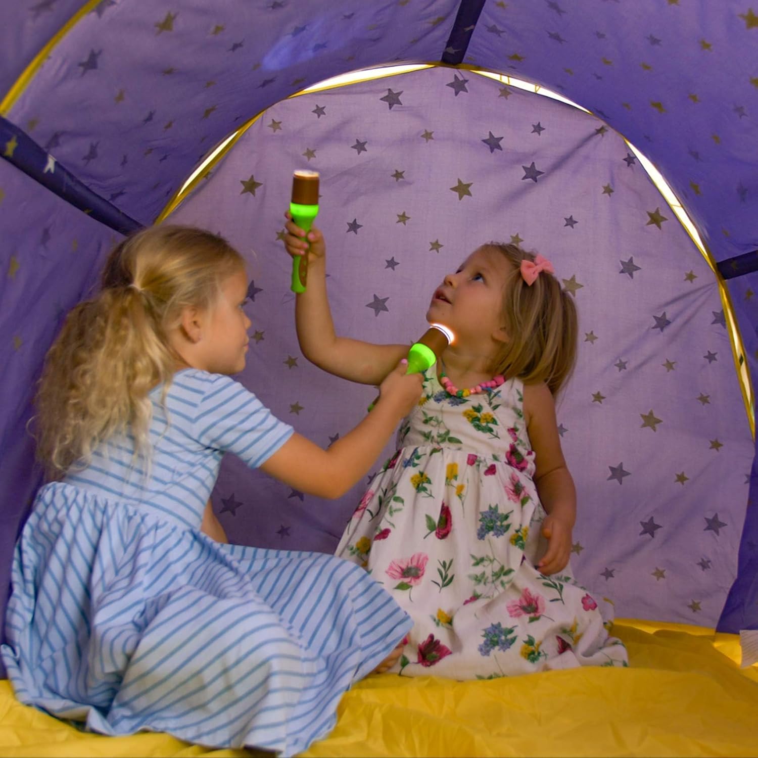 Alvantor Toldo para cama Starlight, casa de juegos Dream Kids, espacio de privacidad para dormir en gemelos, crecimiento en interiores en las