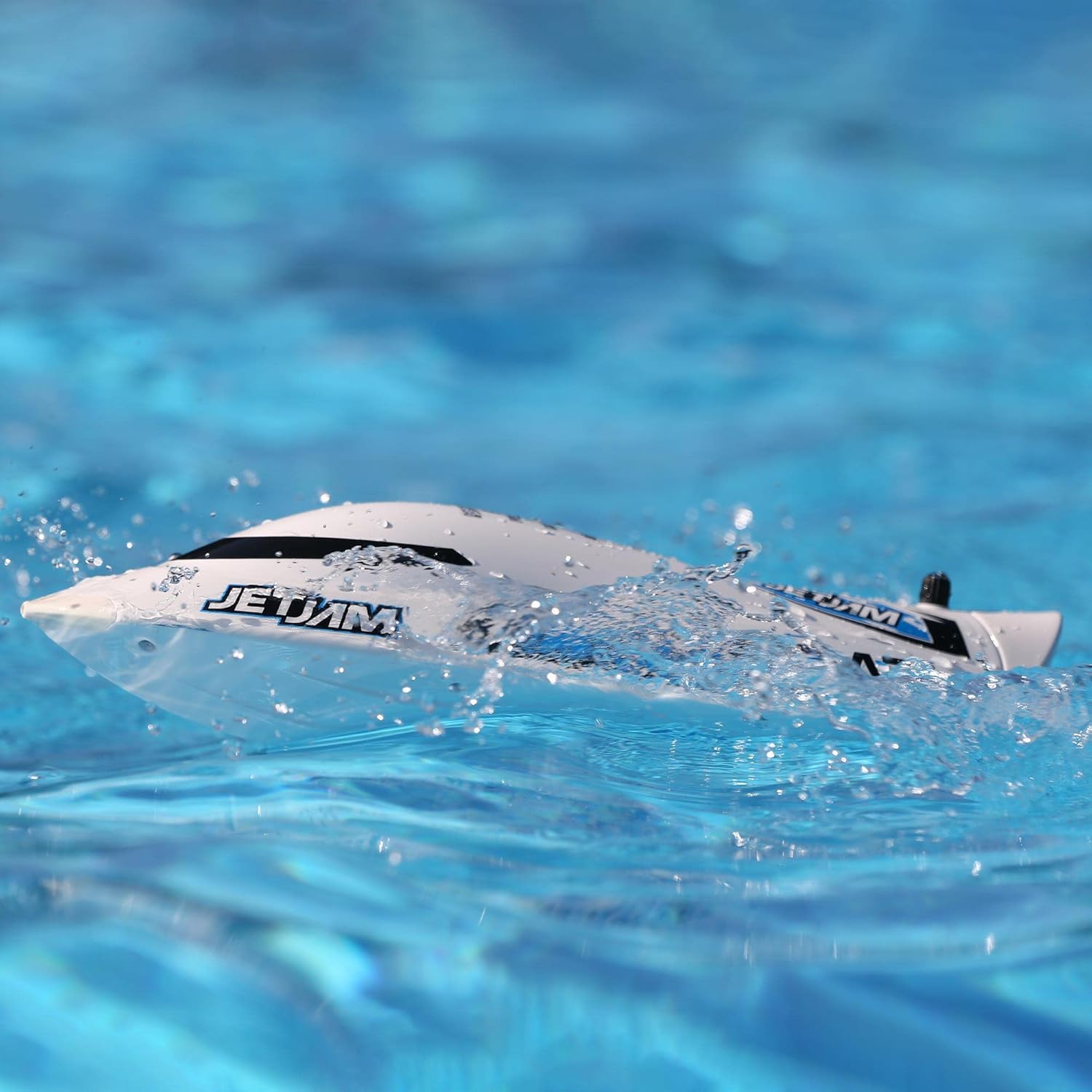 Horizon Hobby Pro Boat RC Jet Jam V2 – Pilas de 12 pulgadas para transmisor no incluidas, color blanco PRB08031V2T2