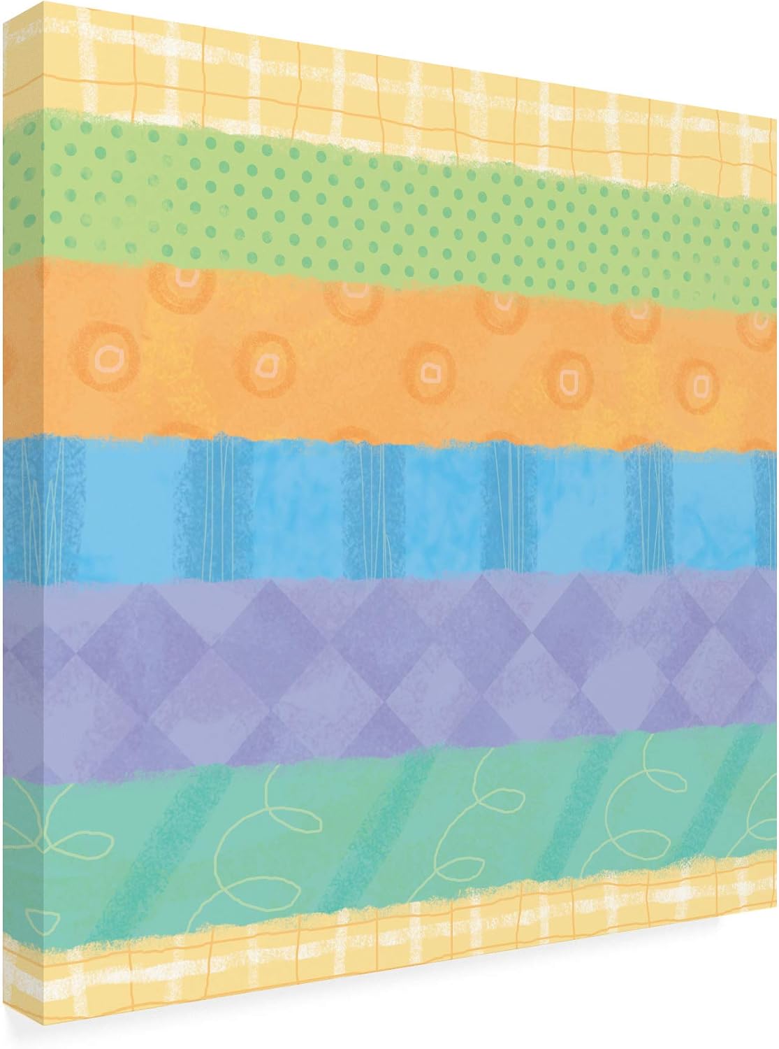 Trademark Fine Art, 14×14 Baby Animals Repeat 3 de Holli Conger