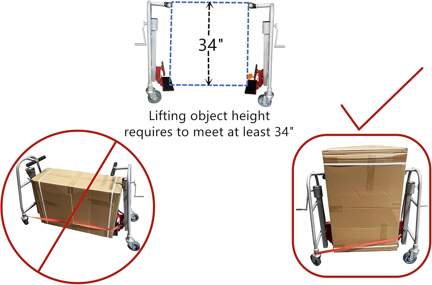 Mover manual de muebles (juego de 2), tapa de 1100 libras, aluminio, altura de elevación de 12 pulgadas, mudanza de maquinaria