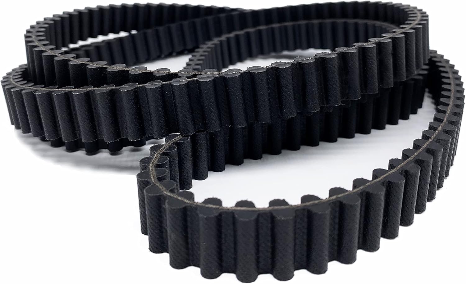 YMCONE Correa dentada de cortacésped de 58 pulgadas x 78 34 pulgadas para John Deere M141558 M150717 LT133 LT155 LT166
