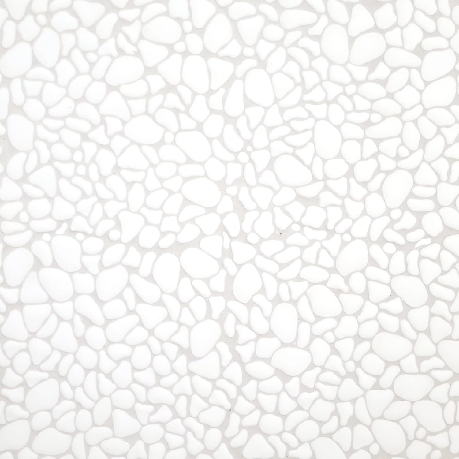 Sunwings Azulejo de guijarros para ducha, borde de piso de cocina, baño, salpicadero de mármol con aspecto de piedra de mármol para pared y piso, 10