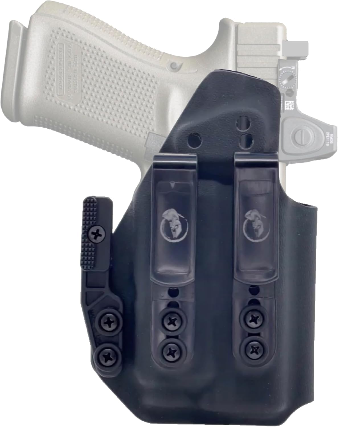 Javelin IWB Holster  Compatible with Glock 43  Glock 43X with Recover Tactical Rail GR43 with TLR-7 SUB (1913s)  Requires Custom Key