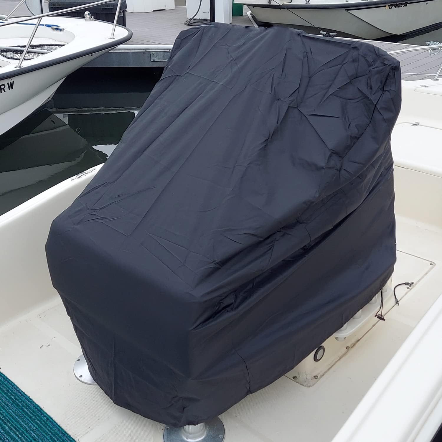 FLYMEI Funda para consola de barco, cubierta de consola central de barco resistente para Carolina Skiff, 24 x 36 x 42 pulgadas