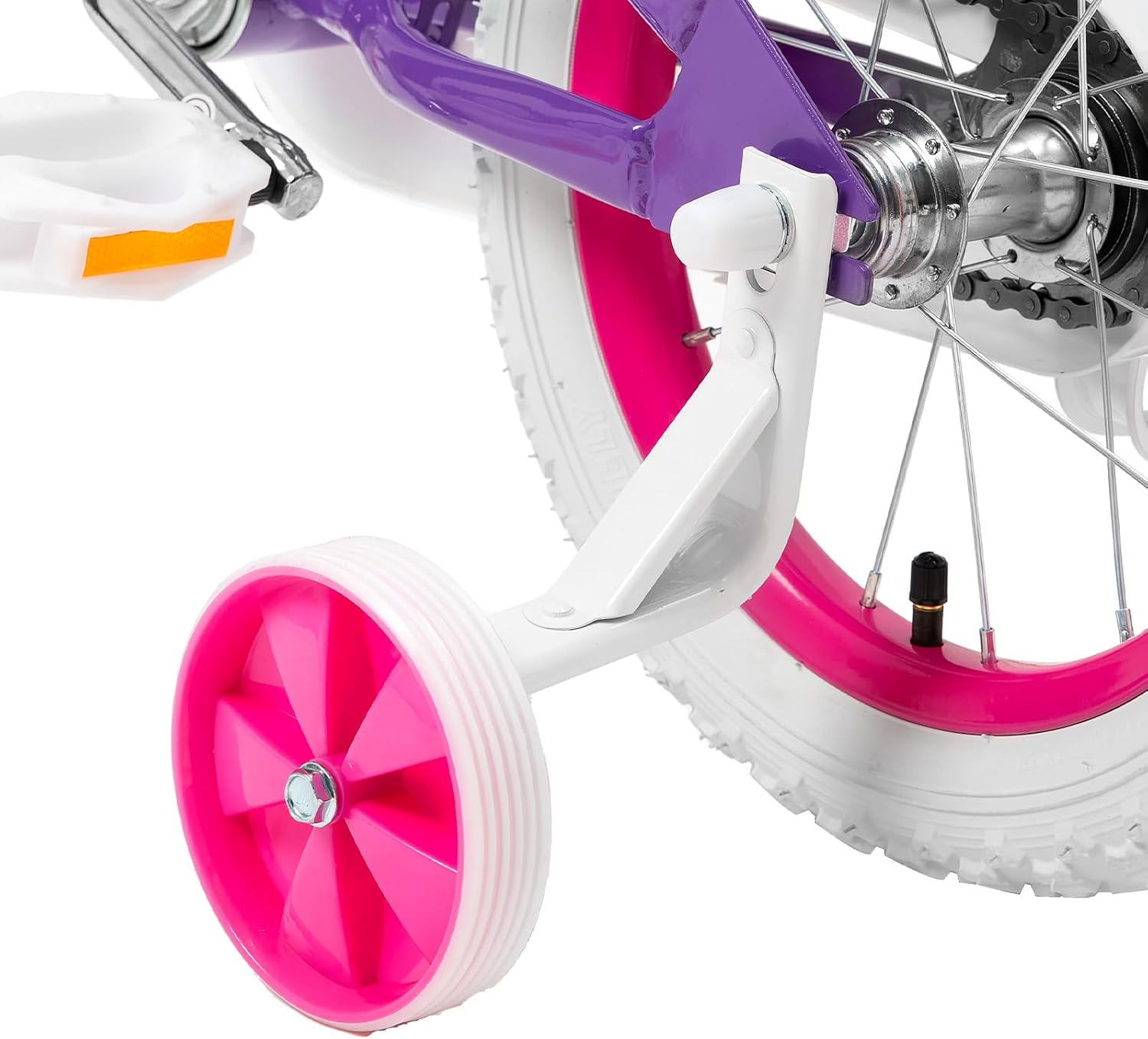 JOYSTAR Petal – Bicicleta para niñas pequeñas y niños, bicicleta para niños de 12, 14, 16 años, con cesta para niñas de 2 a 9 años, bicicleta para