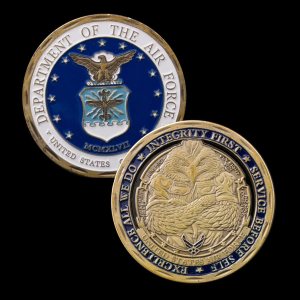 U.S.AF Valores fundamentales Fuerza Aérea DesafÃo Militar Moneda Colector U.S.AF Valores fundamentales Fuerza Aérea DesafÃo Militar Moneda Colector