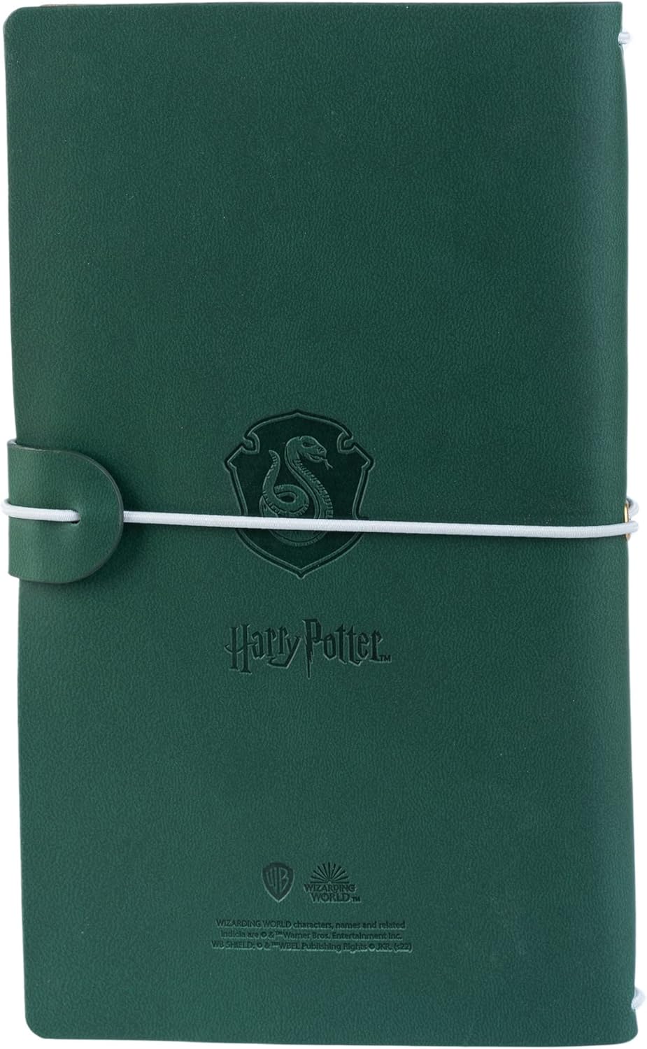 Grupo Erik Diario de viaje de Harry Potter Slytherin  Cuaderno de cuero sintético  Diario  Cuaderno de Harry Potter  Regalos de Harry Potter