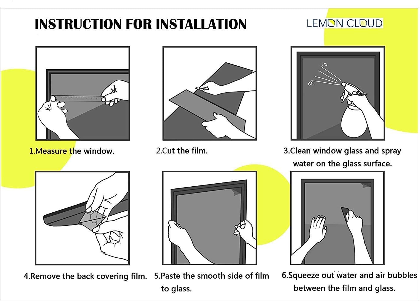 Película decorativa para ventana, película de privacidad esmerilada sin pegamento, película de puerta de vidrieras, bandera estadounidense en el