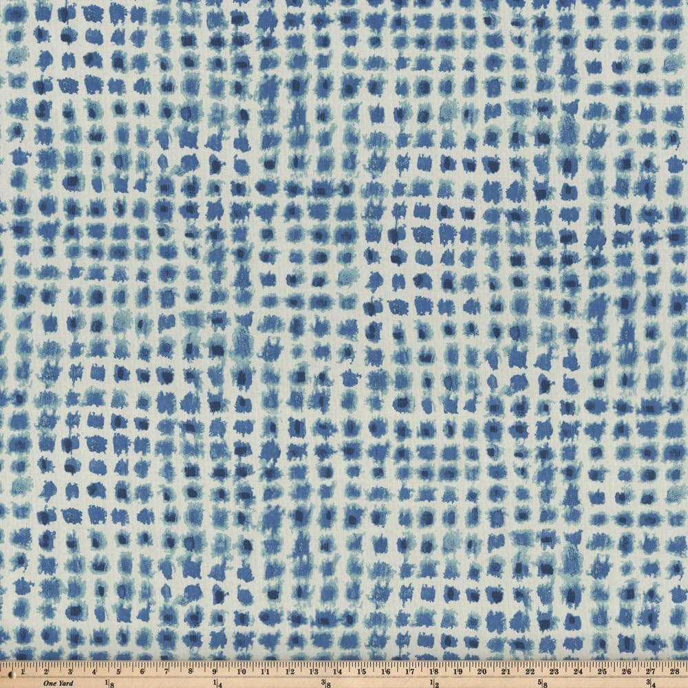 Pillow Perfect Exterior  Cojín de mimbre de porcelana Alauda para interiores, 44 X 19 X 5, azul