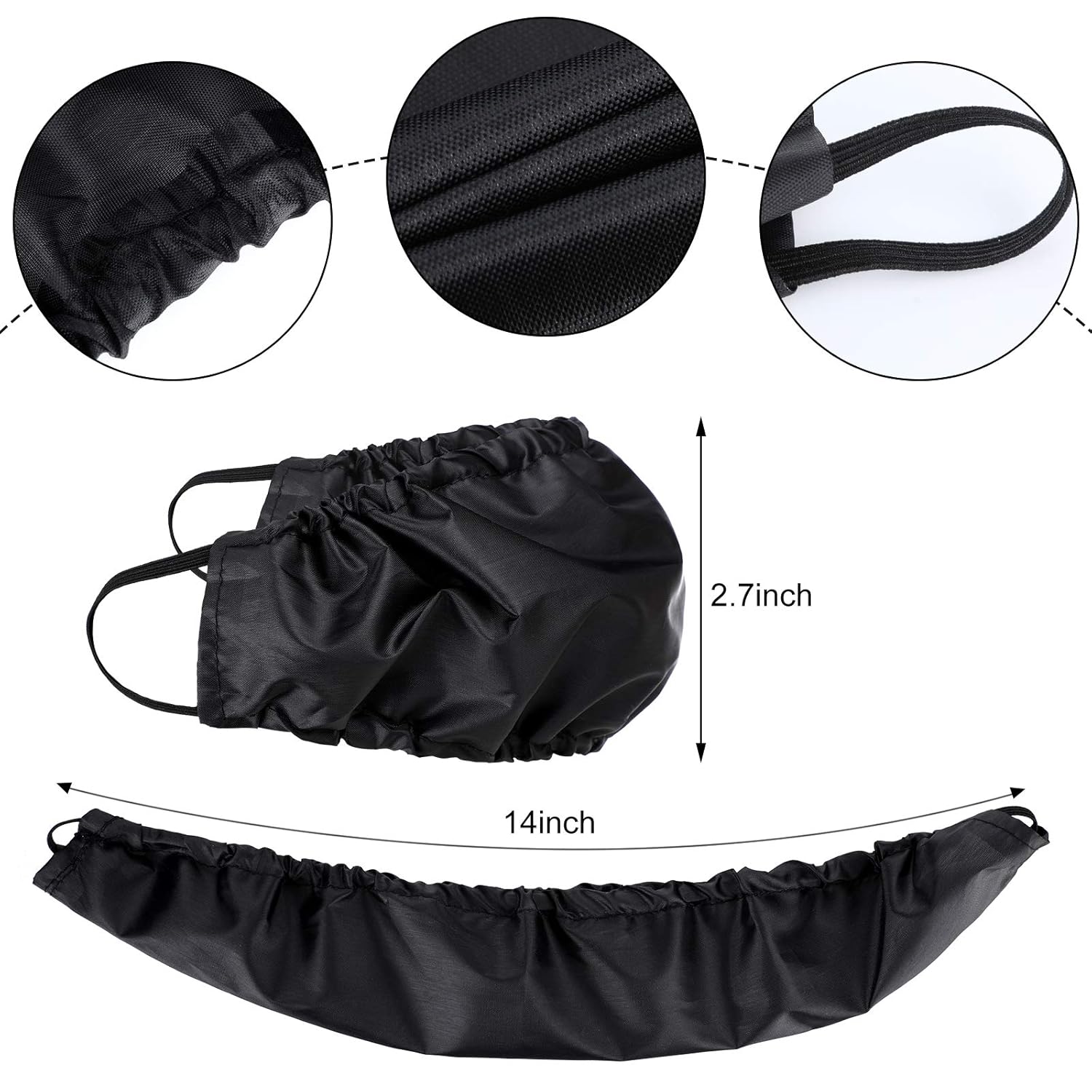 9 piezas bandana para barba cubre barba facial delantal de barba tapas facial protector de barba babero para la hora de acostarse, Negro, azul, café