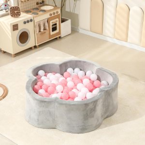 monleelnom Piscina de bolas de espuma para niños pequeños, corralito de juegos para bebés, piscina suave y redonda, diseño fácil de limpiar o monleelnom Piscina de bolas de espuma para niños pequeños, corralito de juegos para bebés, piscina suave y redonda, diseño fácil de limpiar o