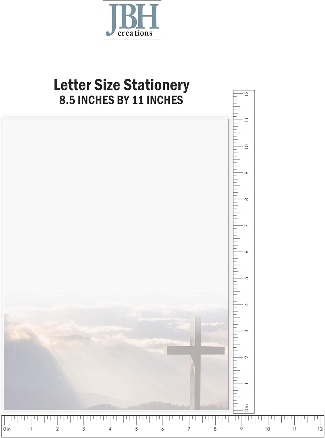 Papelería religiosa escénica – Paquete de 48