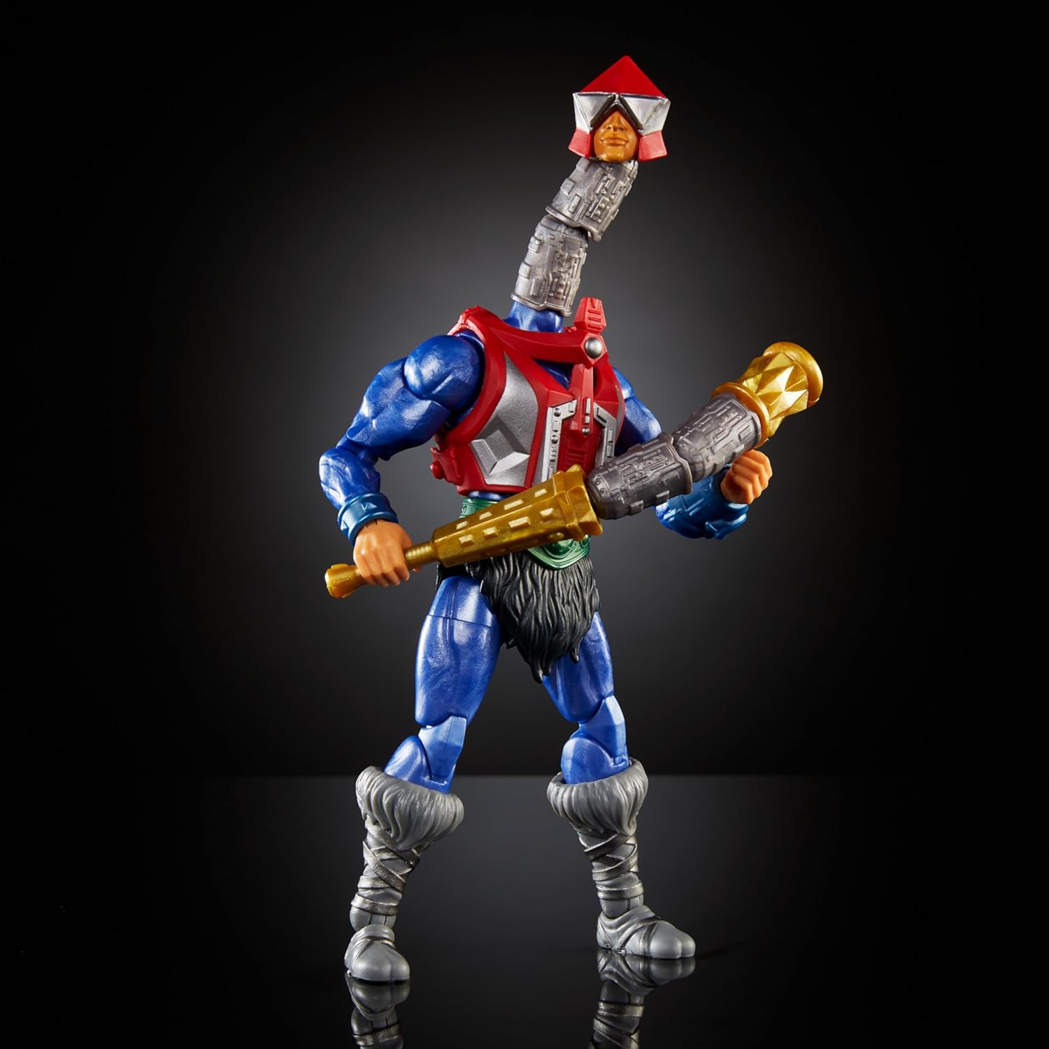 Masters of the Universe Masterverse New Eternia Mekaneck figura de acción, coleccionable de lujo con 30 articulaciones y accesorios, juguete MOTU