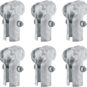 Abrazadera en T de riel extremo de 1-58″ x 1-58″, abrazadera de riel de extremo de valla de enlace de cadena, abrazadera en T de acero galvanizado Abrazadera en T de riel extremo de 1-58″ x 1-58″, abrazadera de riel de extremo de valla de enlace de cadena, abrazadera en T de acero galvanizado