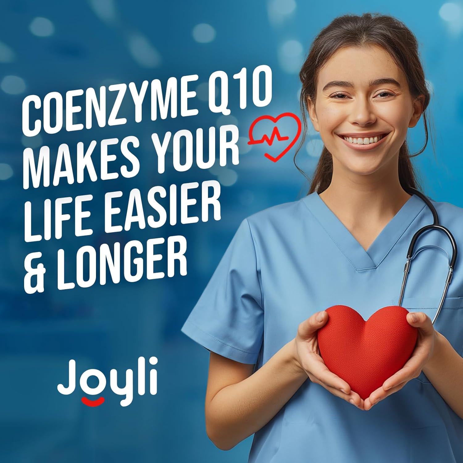 CoQ10 de alta absorción 500 mg – Suplemento Co Q 10 120 cápsulas blandas para la salud del corazón y la producción de energía – Suplementos