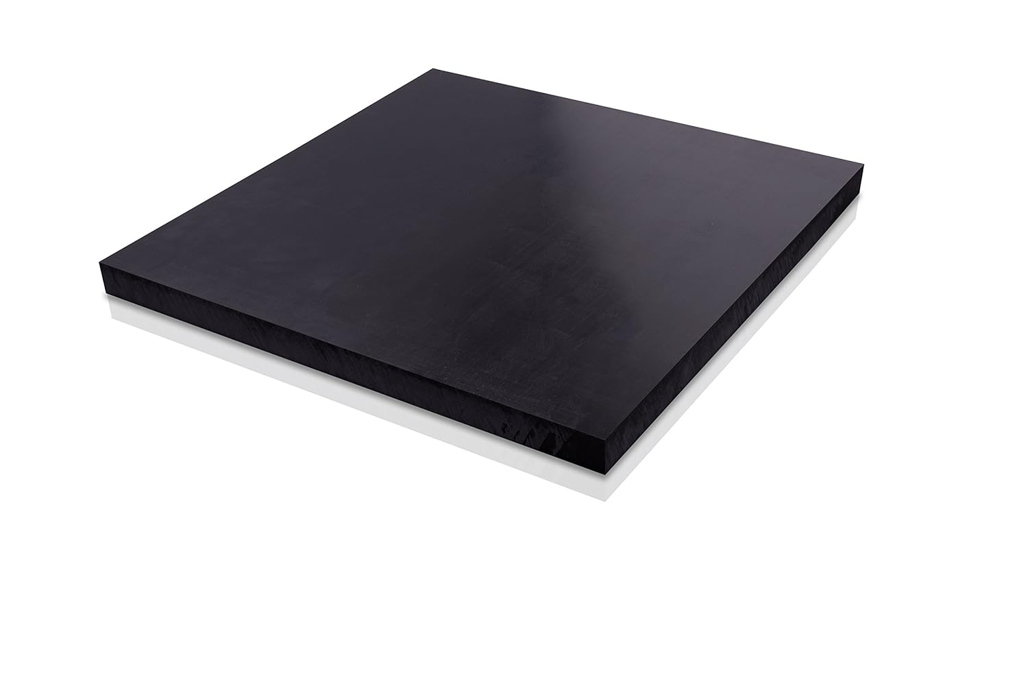 Hoja de plástico de copolímero de DelrinAcetal blanco 12 “x 6″ x 6”