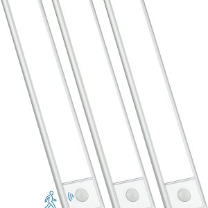 30 luces LED con sensor de movimiento para debajo del gabinete, luces magnéticas recargables de 8 pulgadas, barra de luz nocturna inalámbrica, 30 luces LED con sensor de movimiento para debajo del gabinete, luces magnéticas recargables de 8 pulgadas, barra de luz nocturna inalámbrica,