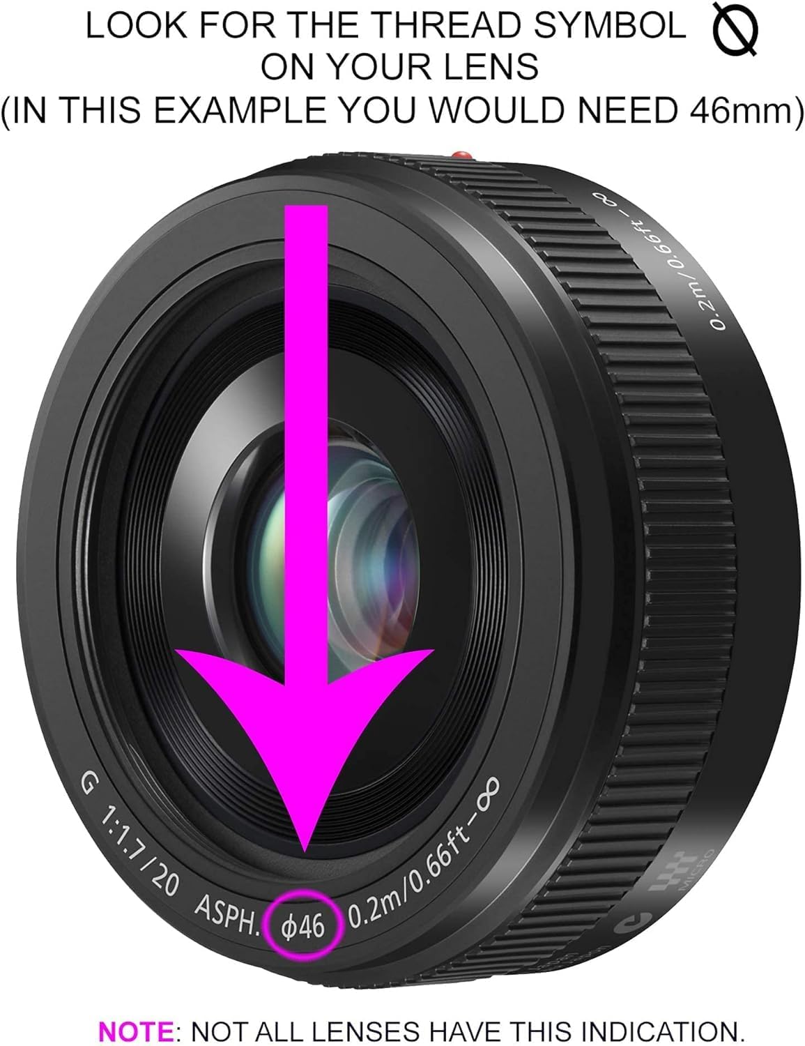 10 lentes de alta definición de 2 elementos de primer plano (Macro) para Nikon, Canon, Sony, Panasonic, Fujifilm, Pentax y Olympus DSLR (1.594 in)
