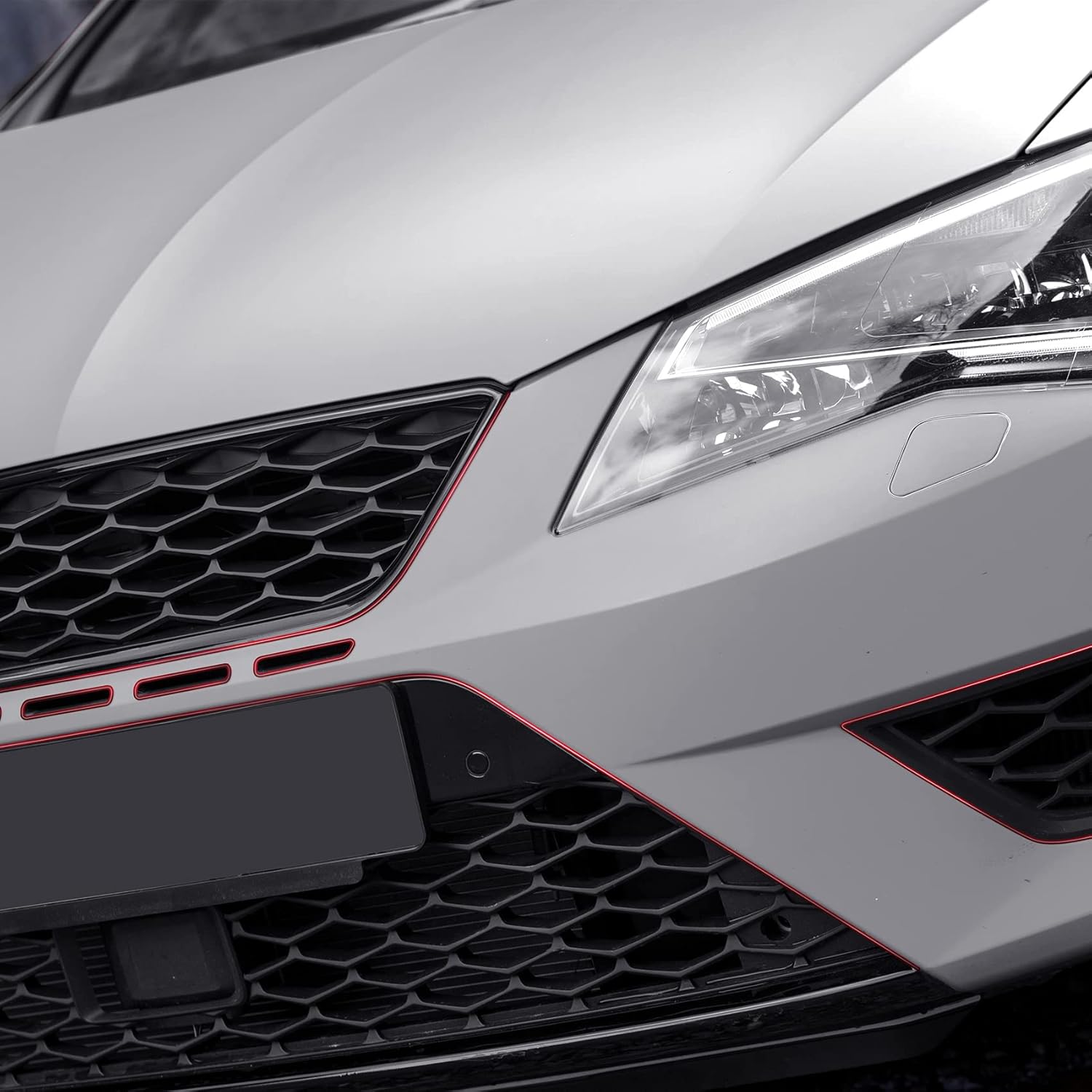 OIIKI Tiras de moldura para interior de automóvil de 49 pies  49.2 ft, accesorios universales para interiores de automóvil, decoración de línea de