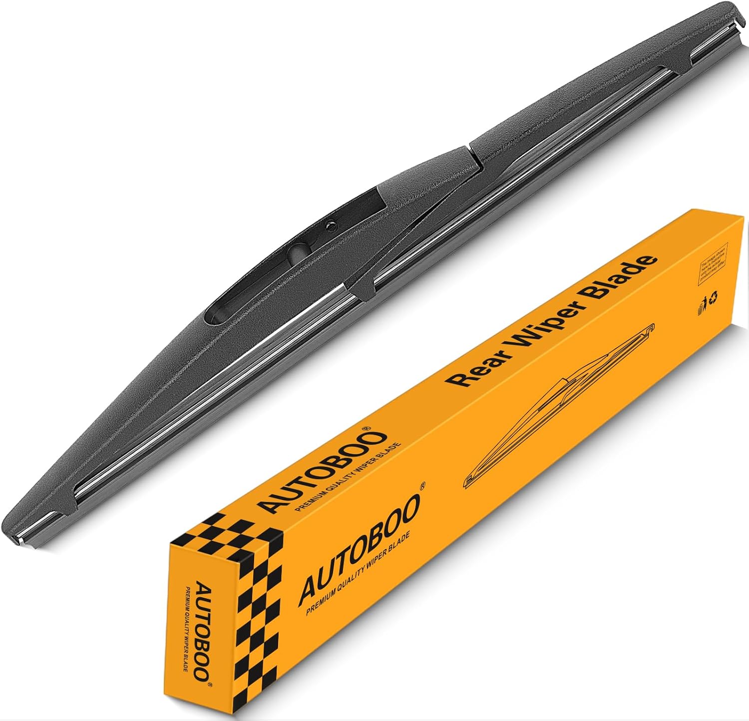 AUTOBOO Repuesto de limpiaparabrisas trasero de 10 pulgadas para Leaf QX80 QX56, Outlander RVR, SX4, repuesto de equipo original de alto rendimiento