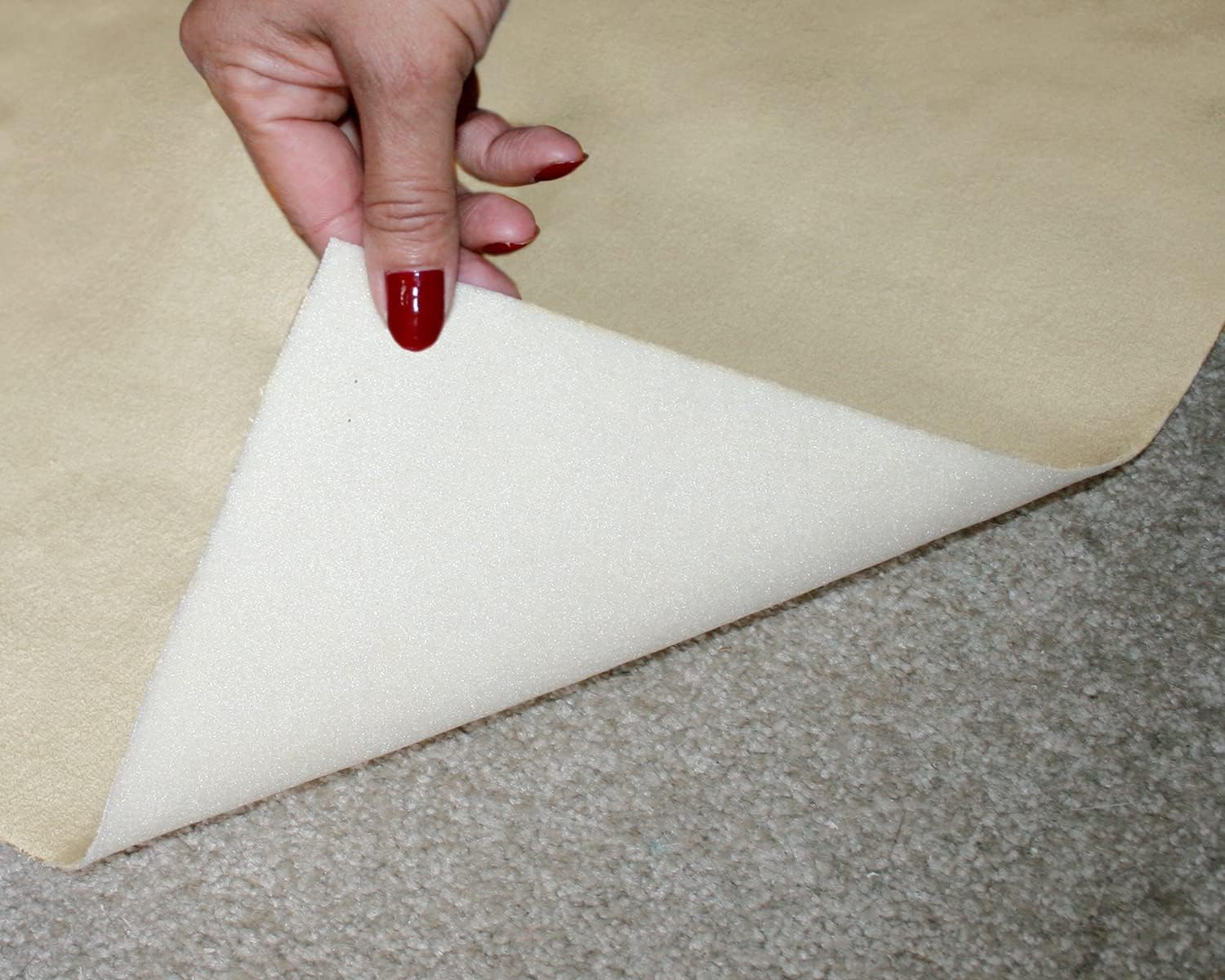 Tapete antiderrapante y protector para piso, Beige, CPS9-BEI