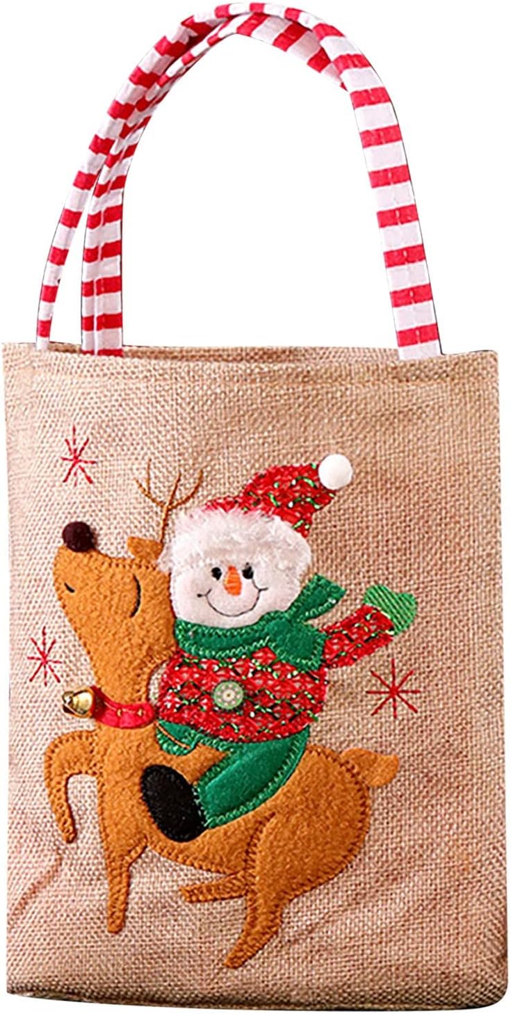 Cesta de lavandería Cesta de decoración de Navidad Bolsa de suministros de Navidad Centro comercial de hotel, librería de decoración para niños,