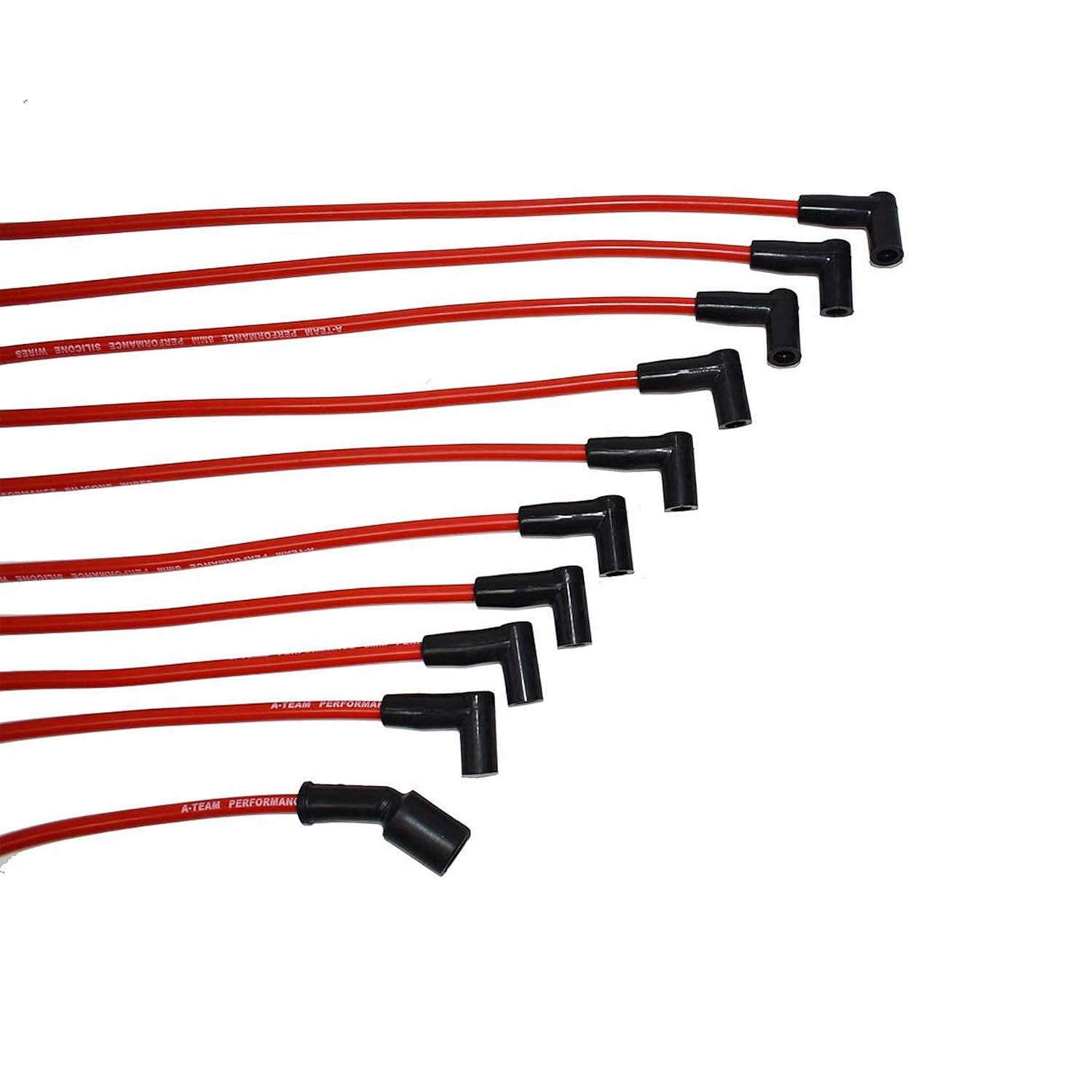 A-Team Performance – Juego de cables de bujía de silicona LT1 LT4 Optispark – Compatible con GM Chevy Chevrolet Pontiac Z28 Camaro Corvette Firebird