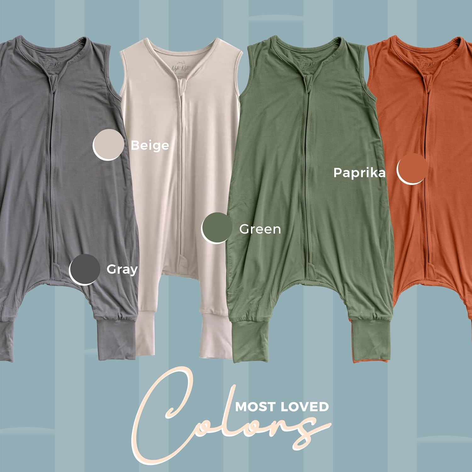 0.5 TOG – Saco de dormir sin mangas, suave para bebés y niños pequeños