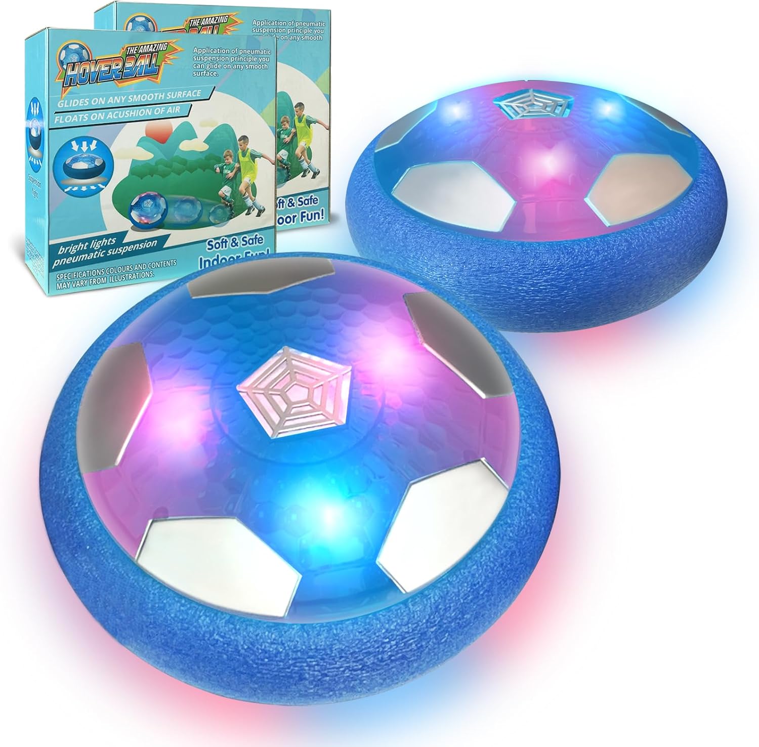 BaLaM Pelota de fútbol Hover, juguetes para niños de 3 a 12 años, regalos de cumpleaños de Navidad para niños de 3, 4, 5, 6, 7, 8, 9, 10, 11 años,