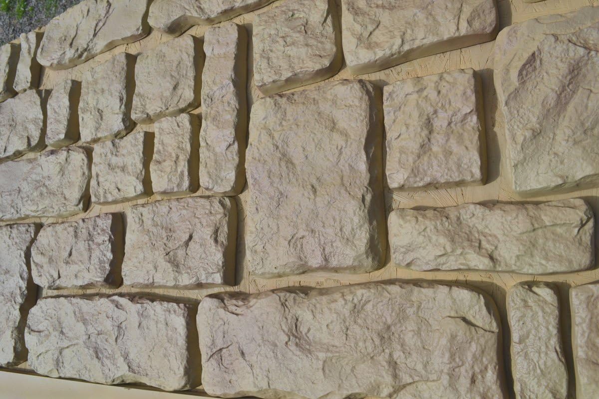 Juego de 14 moldes de plástico para hormigón yeso pared piedra azulejos moldes cemento # W16