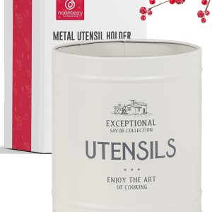 Soporte para utensilios de cocina para encimera, soporte para utensilios de cocina extra grande de 7.1 pulgadas, organizador de utensilios y soporte Soporte para utensilios de cocina para encimera, soporte para utensilios de cocina extra grande de 7.1 pulgadas, organizador de utensilios y soporte