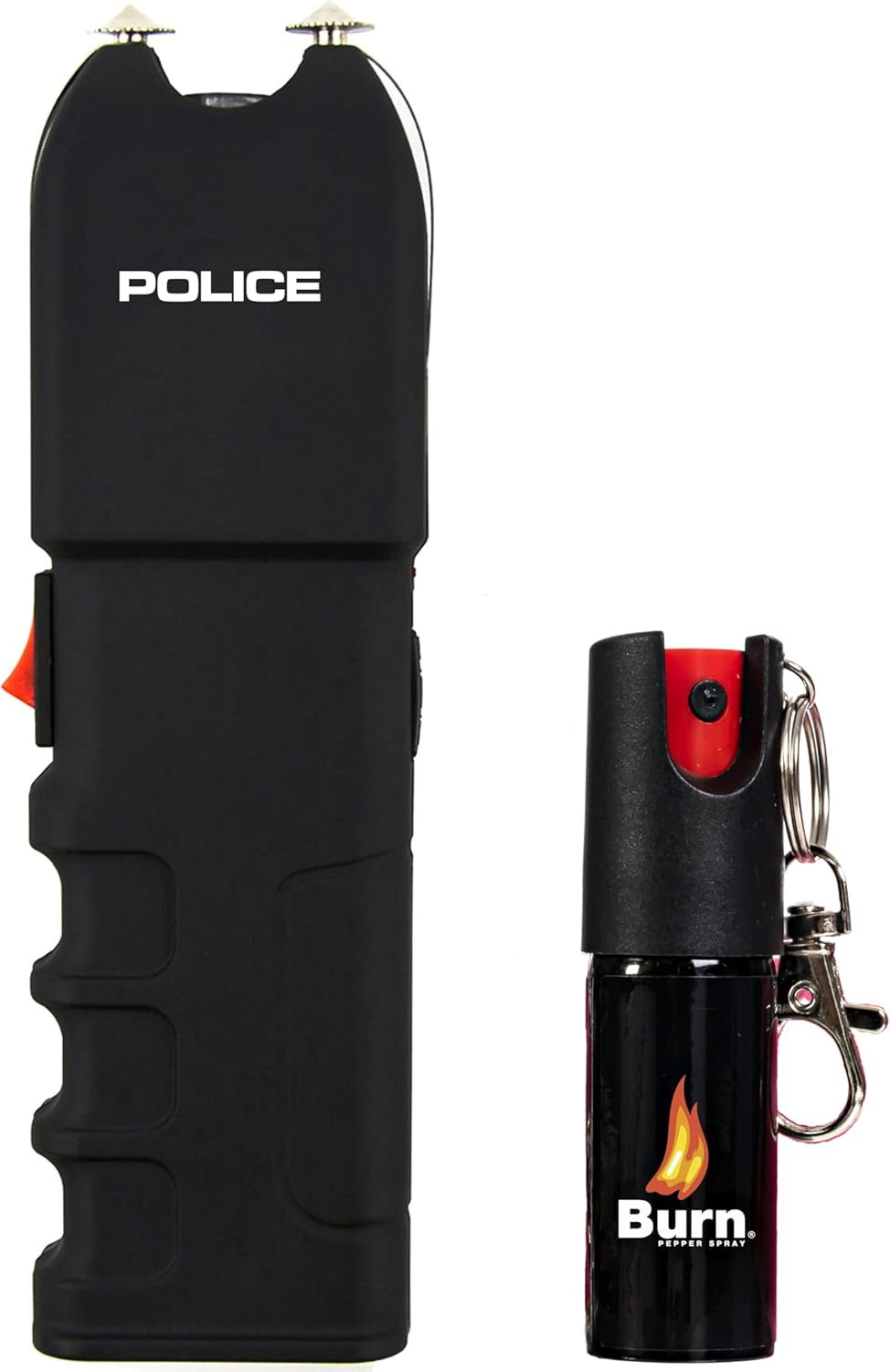 Police Stun Gun Burn Pepper Spray Combo – 928 Negro
