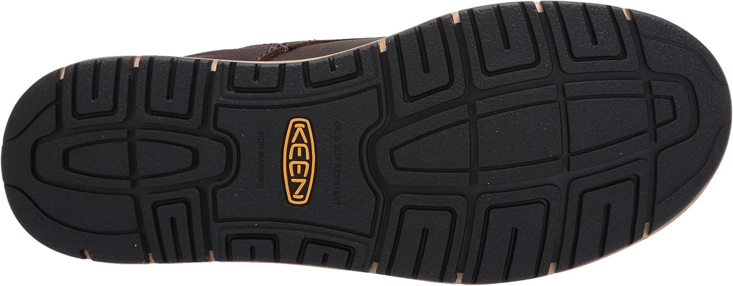 KEEN Utility Botas de trabajo impermeables con punta de aleación de 6 pulgadas para hombre San José