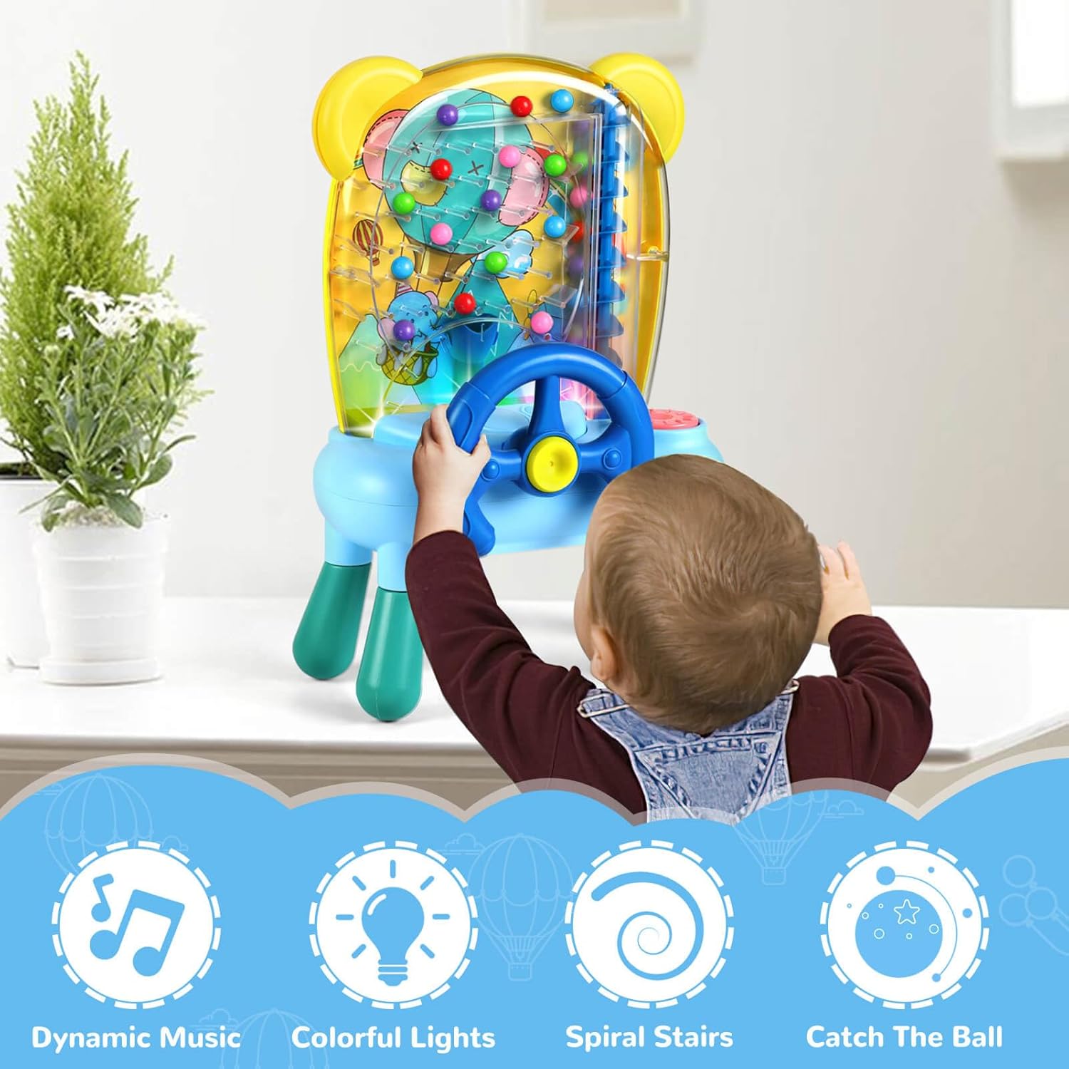 JONEG Juguetes para niñas de 8, 9, 10, 11, 12 años, máquinas de arcada para el hogar, juguetes para niñas de 8 a 10, máquina de pinball para niños,