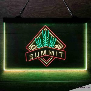 Barra de luz de neón signo cumbre brewing lámpara LED de 3 colores neón como signos para decoración de pared Barra de luz de neón signo cumbre brewing lámpara LED de 3 colores neón como signos para decoración de pared