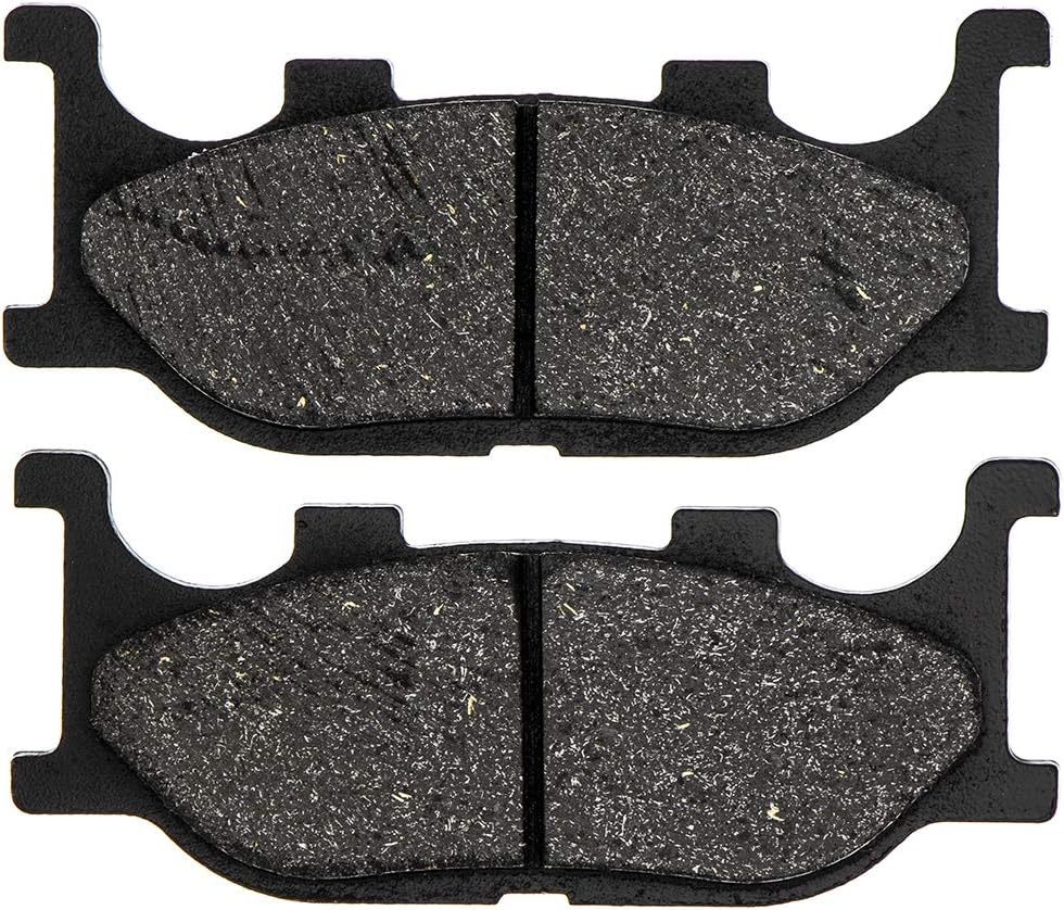 NICHE Juego pastillas de freno para Yamaha V Star 1100 3XF-W0045-50-00 5VU-25805-00-00 Delanteras traseras semimetálicas
