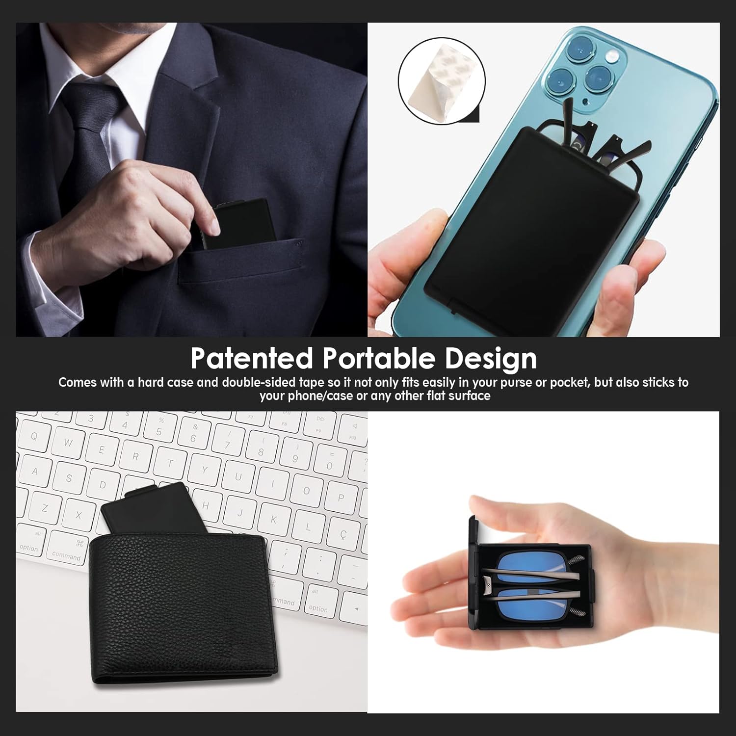 Gafas de lectura plegables irrompibles evolucionadas para mujeres y hombres, bloqueo de luz azul, anti fatiga ocular, plegables, portátiles,