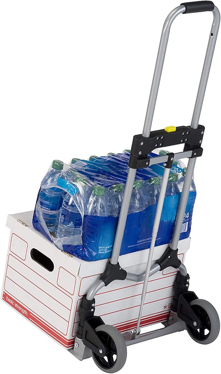 Magna Cart Ideal Carretilla manual plegable de acero con capacidad de 150 libras