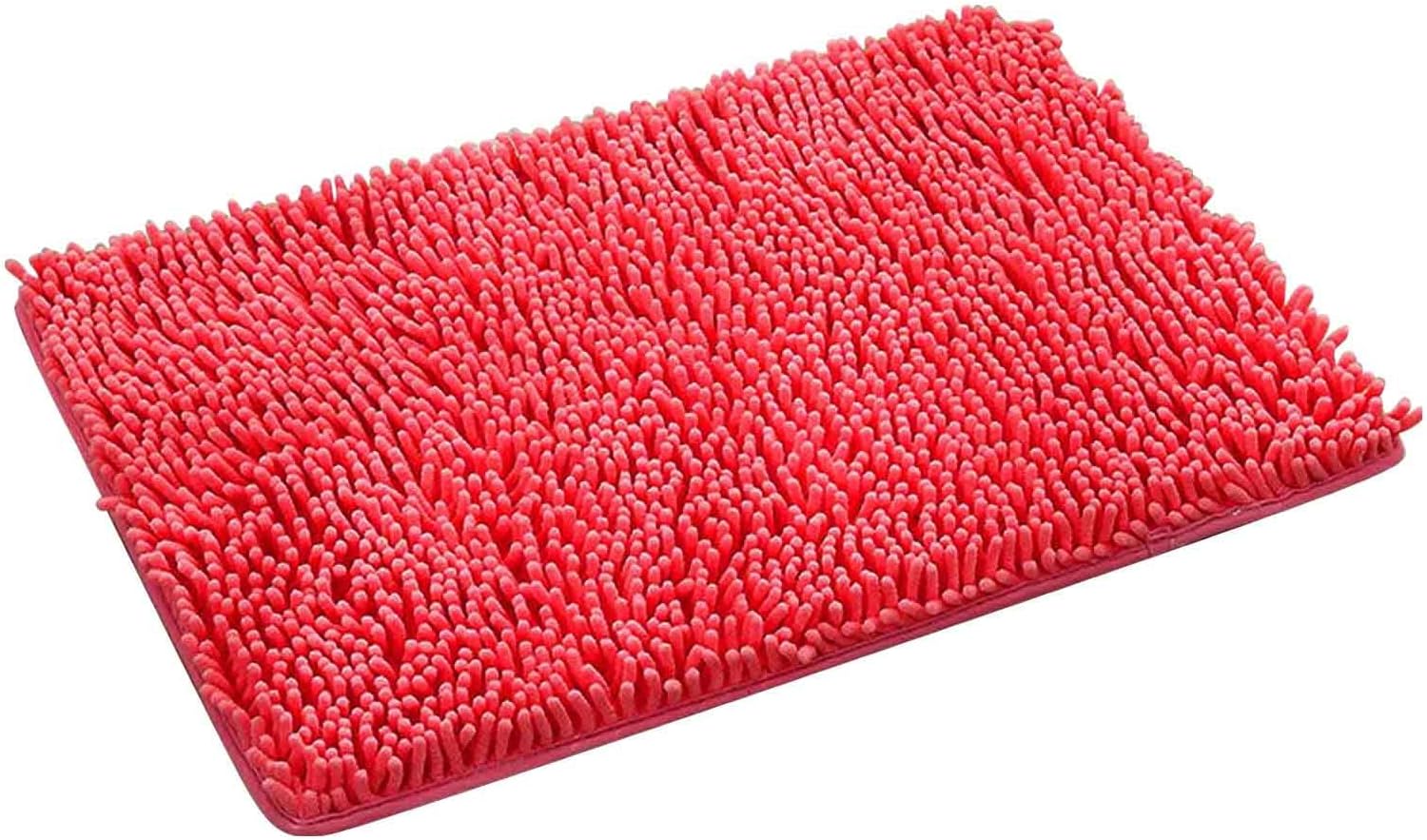 Alfombras de baño de 24 x 16 pulgadas, suaves, antideslizantes, absorbentes, de secado rápido, alfombra de baño de felpilla esponjosa, lavable y