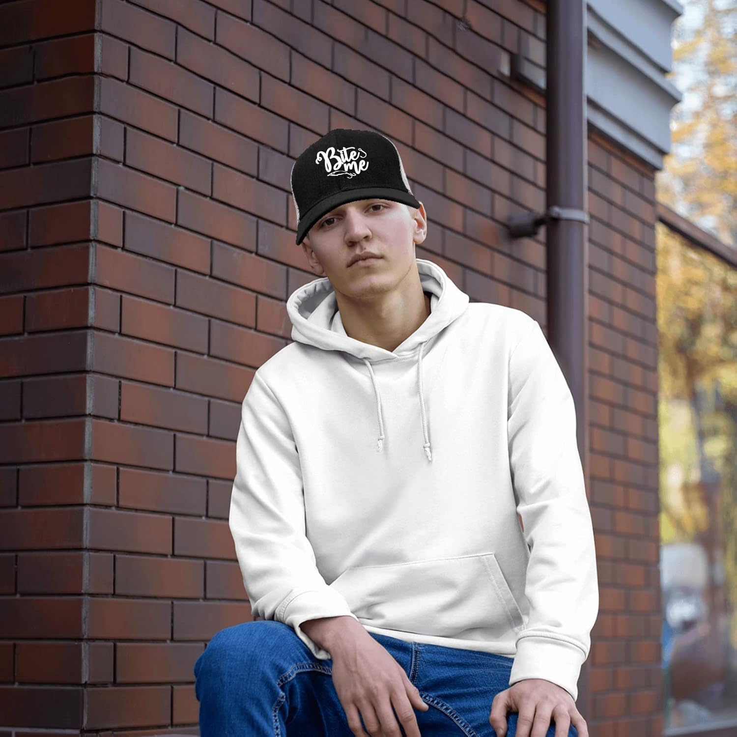 Dad Hat Bite Me Baseball Caps, Vintage Dad Hat for Women