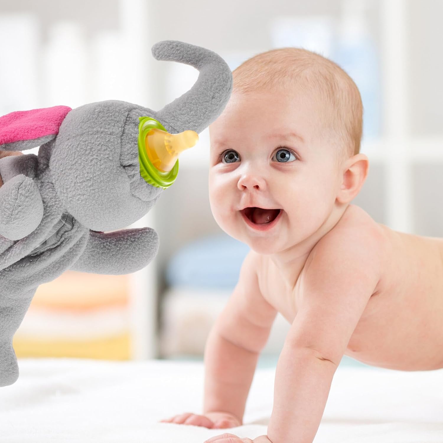 SEWACC Fundas de manga para biberones de dibujos animados Animal Manga de botella de leche Mantener caliente Soporte Suministros de alimentación