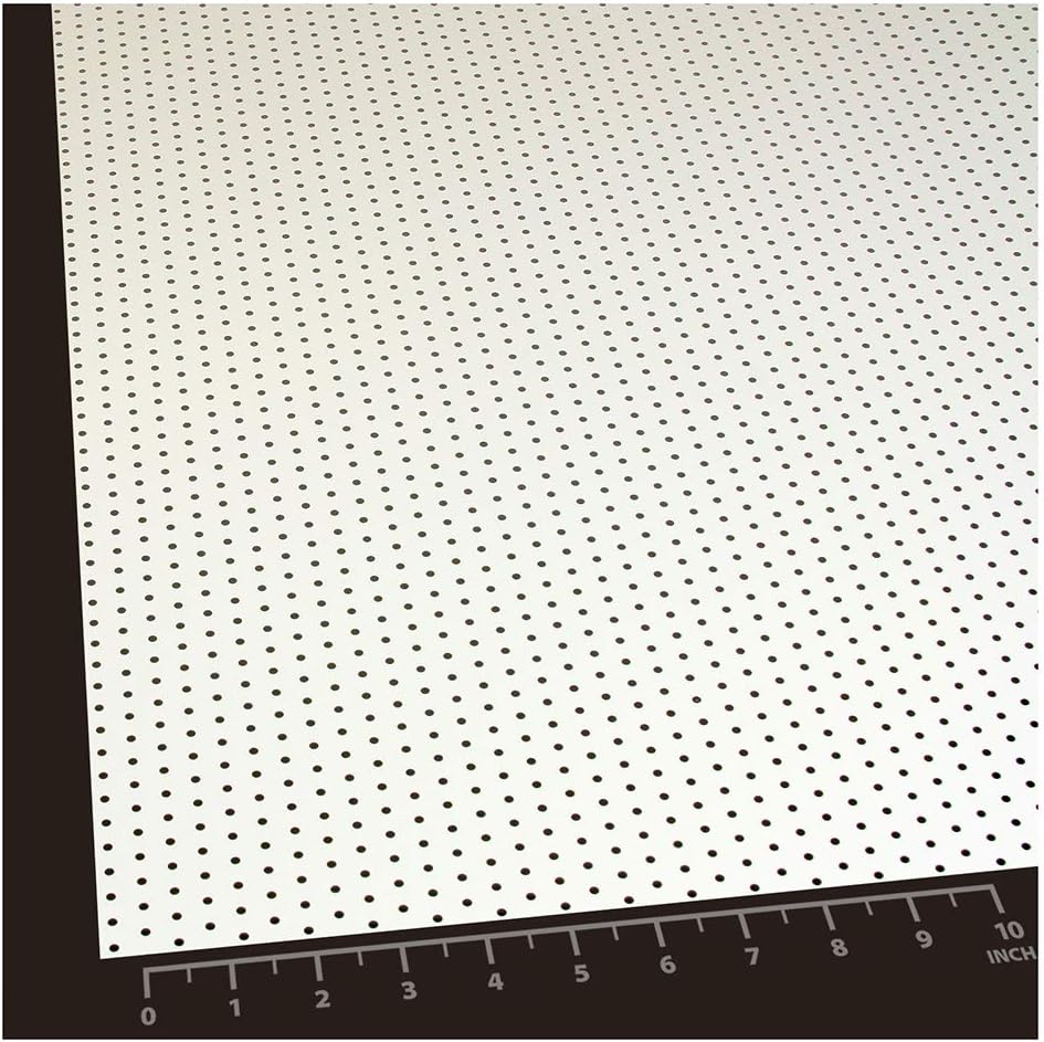 BDF 4PIN – Película decorativa con agujeros en color blanco