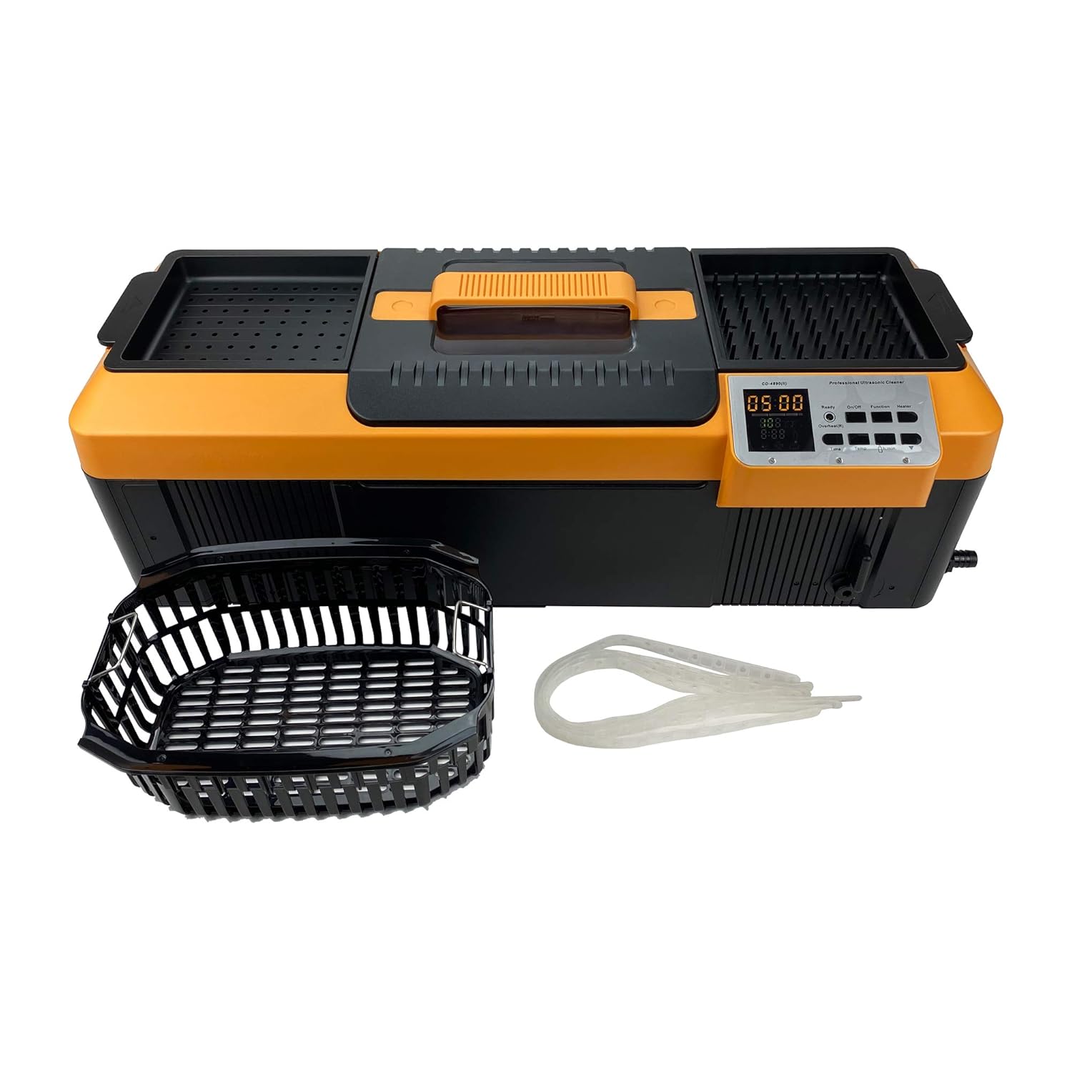 iSonic Cesta de plástico PB4890A para limpiador ultrasónico P4890, P4890II, negro