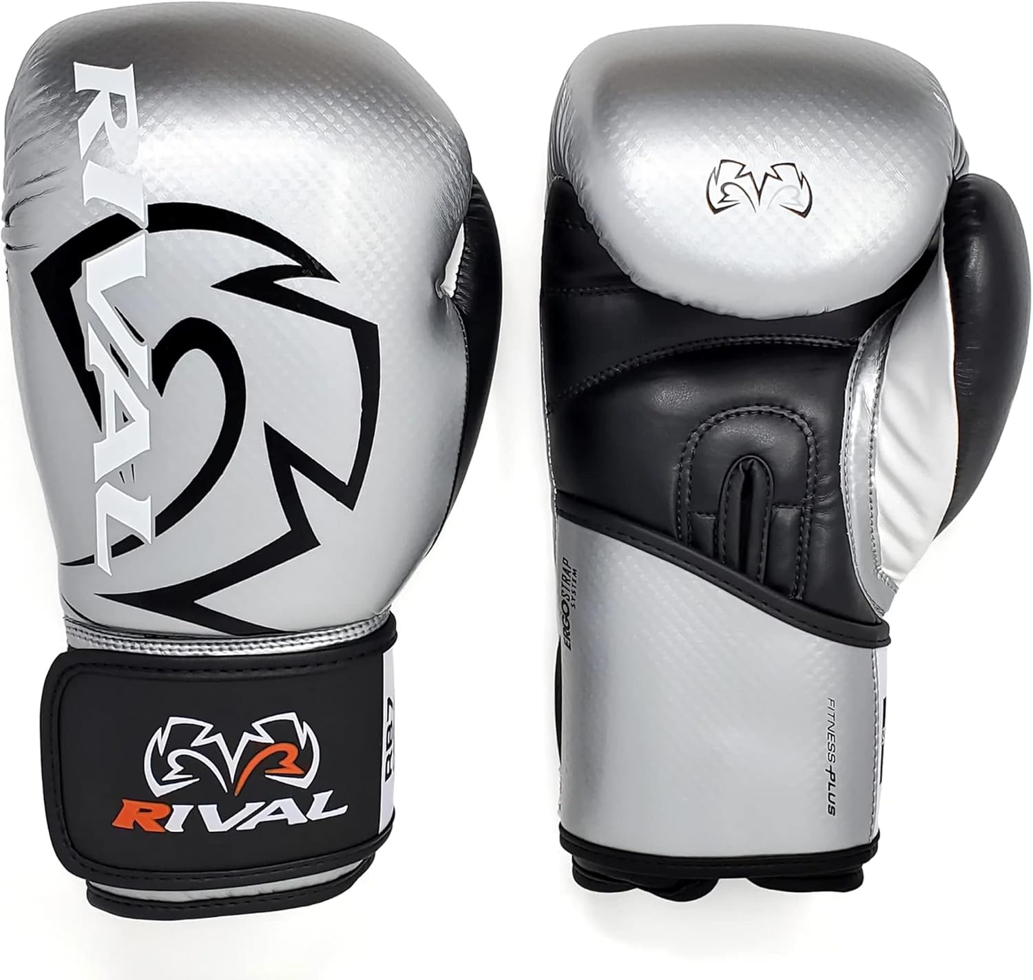 RIVAL Boxing RB7 Fitness Plus – Guantes de bolsa, sistema de correa Ergo y acolchado en capas de alta densidad para trabajo pesado en bolsas y